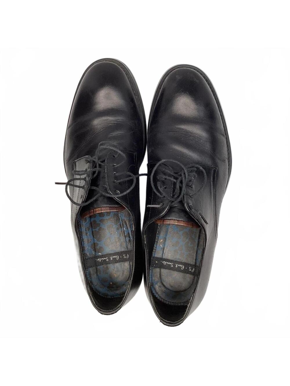 Paul Smith men’s black lace up dress shoes. In excellent condition